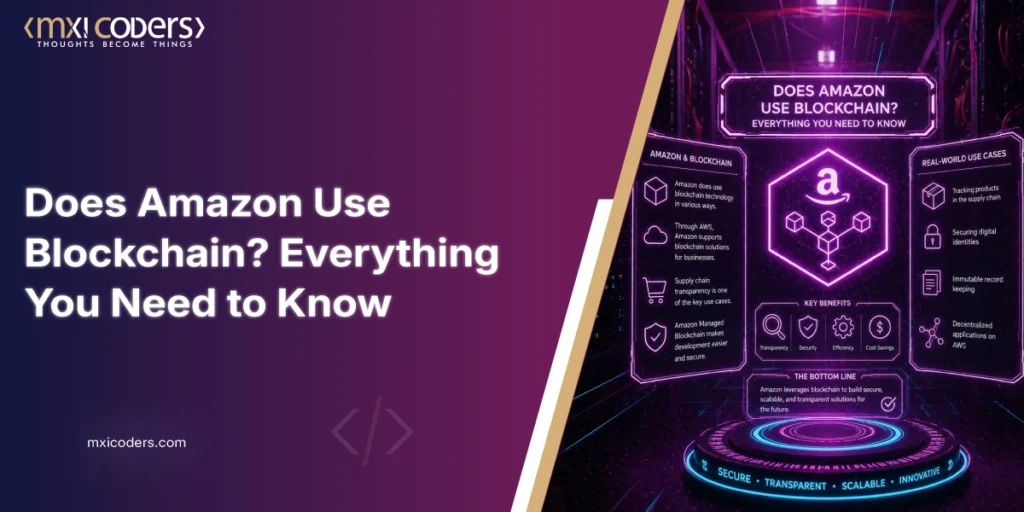 does amazon use blockchain everything you need to know
