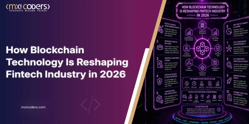 how blockchain technology is reshaping fintech industry in 2026