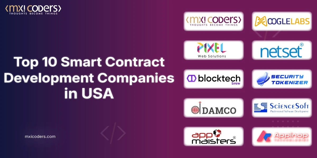 top smart contract development companies in usa