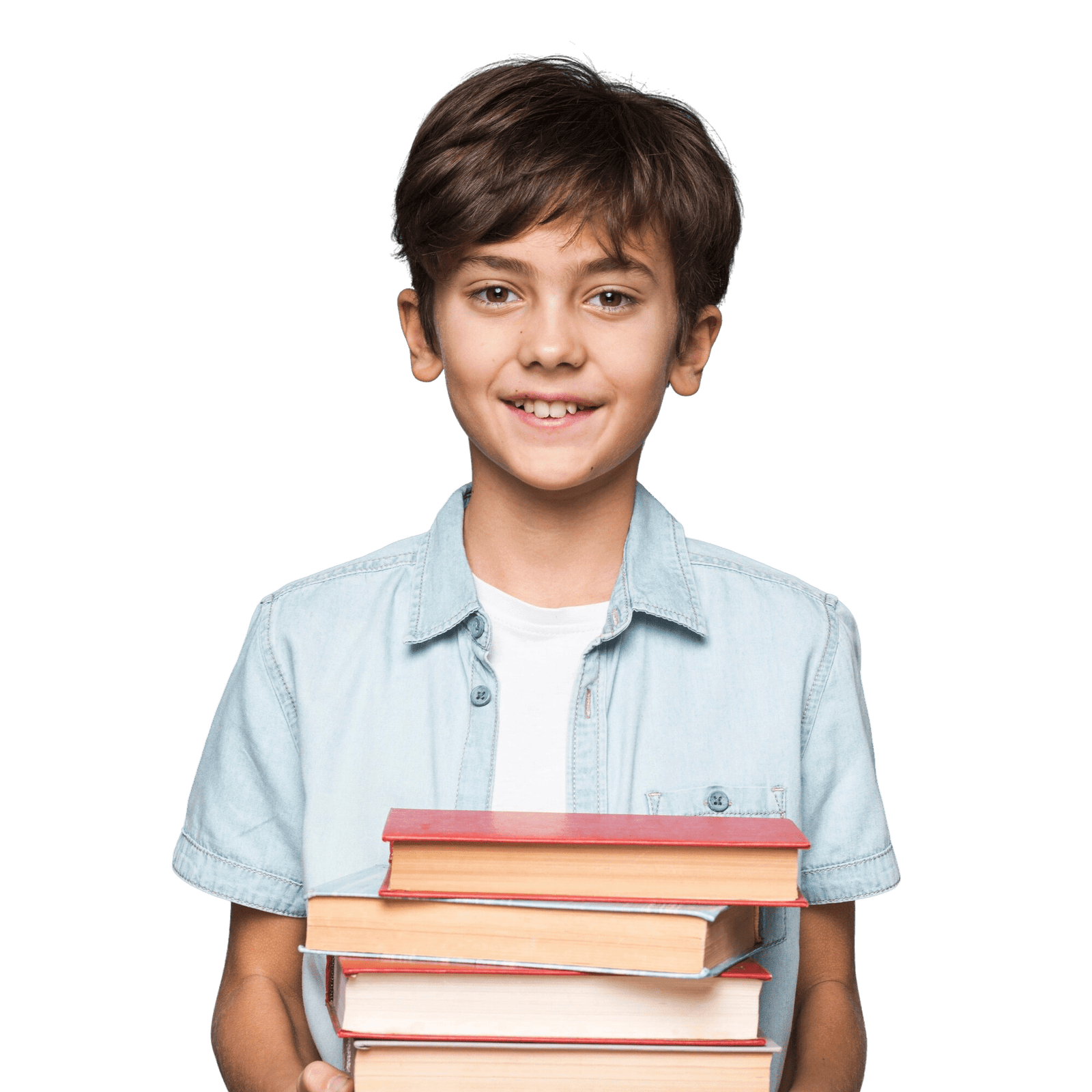 smiley-boy-holding-stack-books