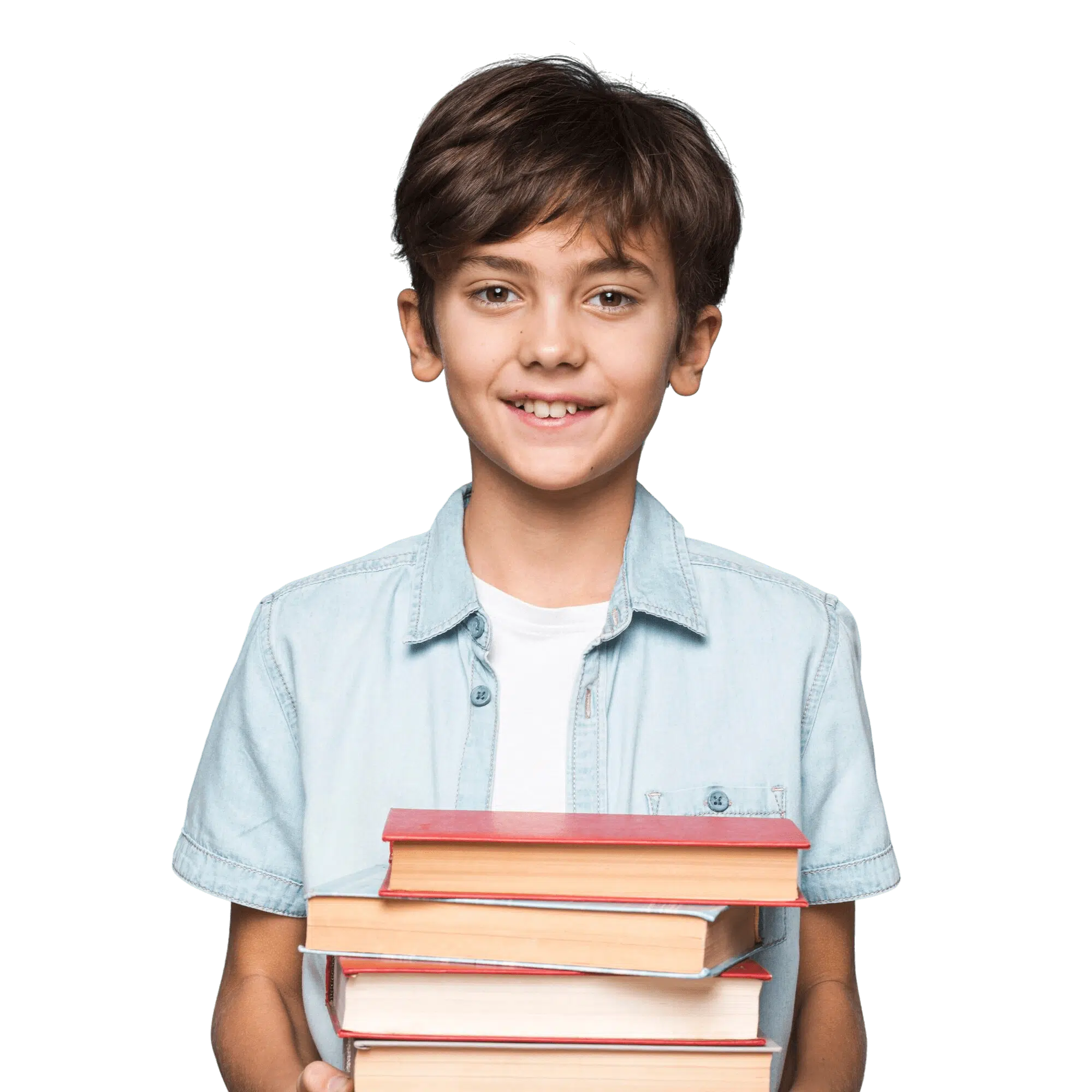 smiley-boy-holding-stack-books