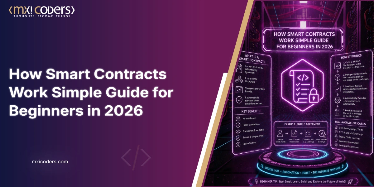 how smart contracts work simple guide for beginners in 2026