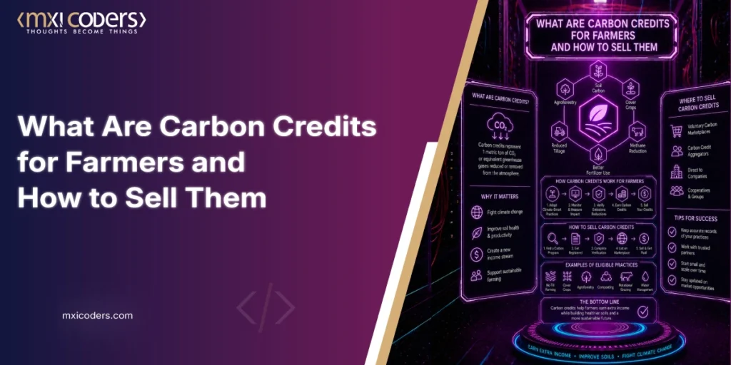 what are carbon credits for farmers and how to sell them
