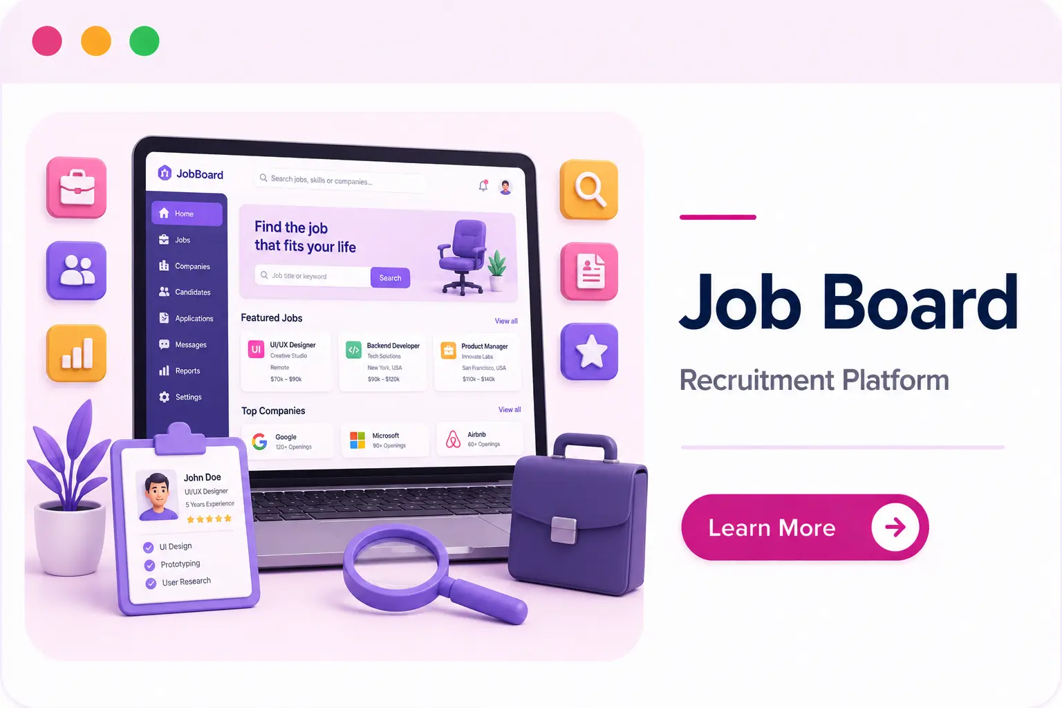 Job Board Recruitment Platform