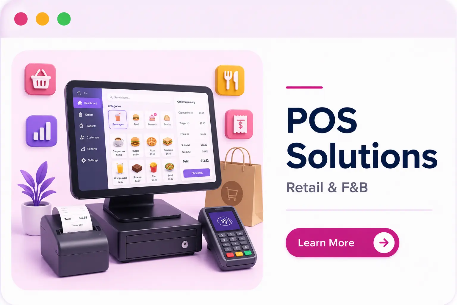 POS Solutions Retail & F&B Software