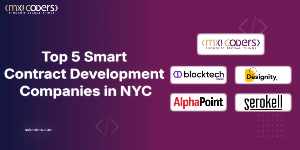 top smart contract development companies in nyc