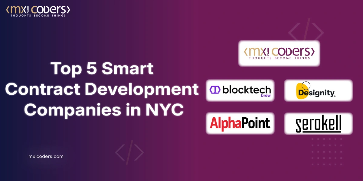 top smart contract development companies in nyc