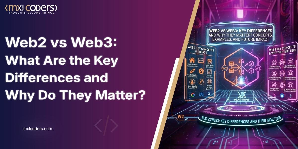 web2 vs web 3 key differences explained