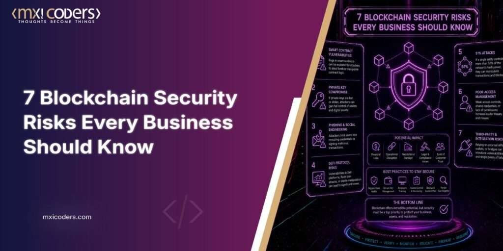 7 blockchain security risks every business should know